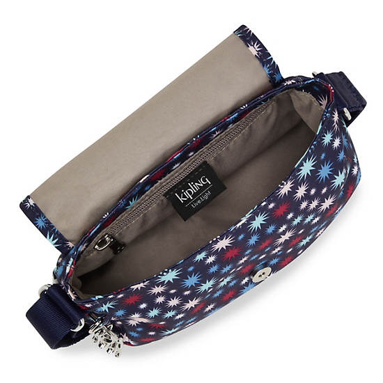 Kipling Sabian Printed Crossbody Mini Bag Funky Stars | CA 1352BE